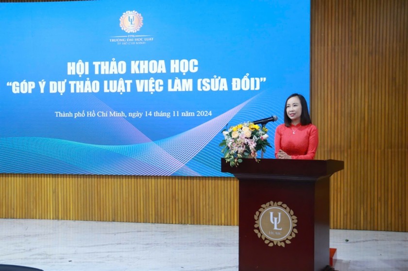 TS. Nguyễn Thị Quyên – Phó Cục trưởng Cục Việc làm, Bộ Lao động, Thương binh và Xã hội