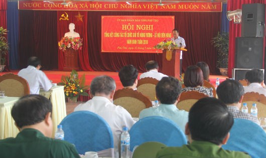 Ông Lưu Quang Huy, Giám đốc Khu di tích lịch sử Đền Hùng - Ảnh: Xuân Hồng.