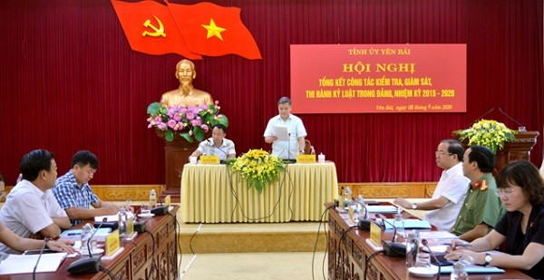 Hội nghị tổng kết công tác kiểm tra, giám sát, thi hành kỷ luật trong Đảng nhiệm kỳ 2015 – 2020.