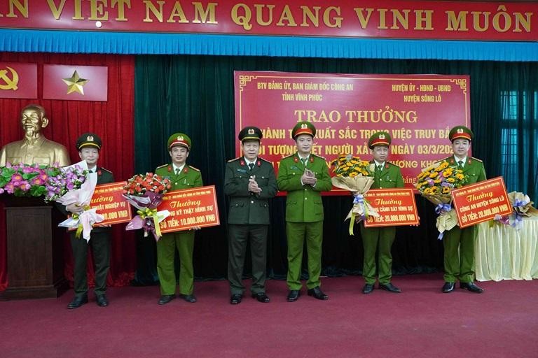 Vĩnh Phúc: "Thưởng nóng" 160 triệu các tập thể truy bắt kẻ sát nhân