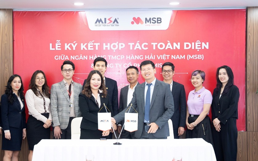 MSB ký kết hợp tác toàn diện cùng MISA triển khai giải pháp tài chính số cho doanh nghiệp