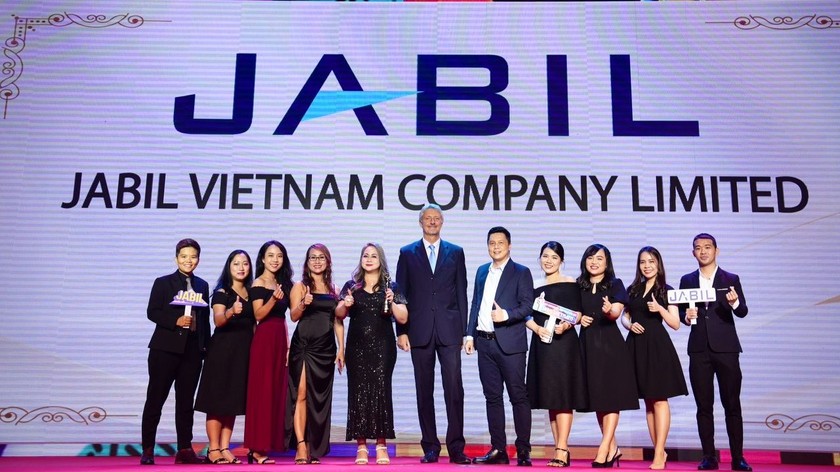 Jabil Việt Nam nhận giải thưởng “Nơi làm việc tốt nhất châu Á” năm 2023 