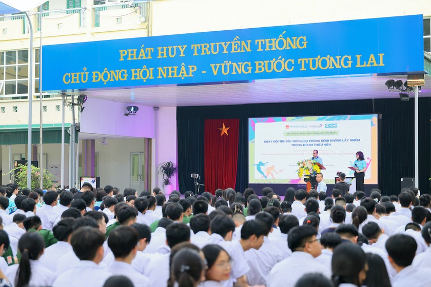 "Ngày Hội Truyền thông Dự phòng bệnh không lây nhiễm" là một hoạt động chủ đạo trong giai đoạn 2 của Chương trình Sức khỏe thanh thiếu niên (YHP) do AstraZeneca Việt Nam phối hợp với Bộ Giáo dục và Đào tạo (MOET) và tổ chức Plan International Việt Nam tổ chức