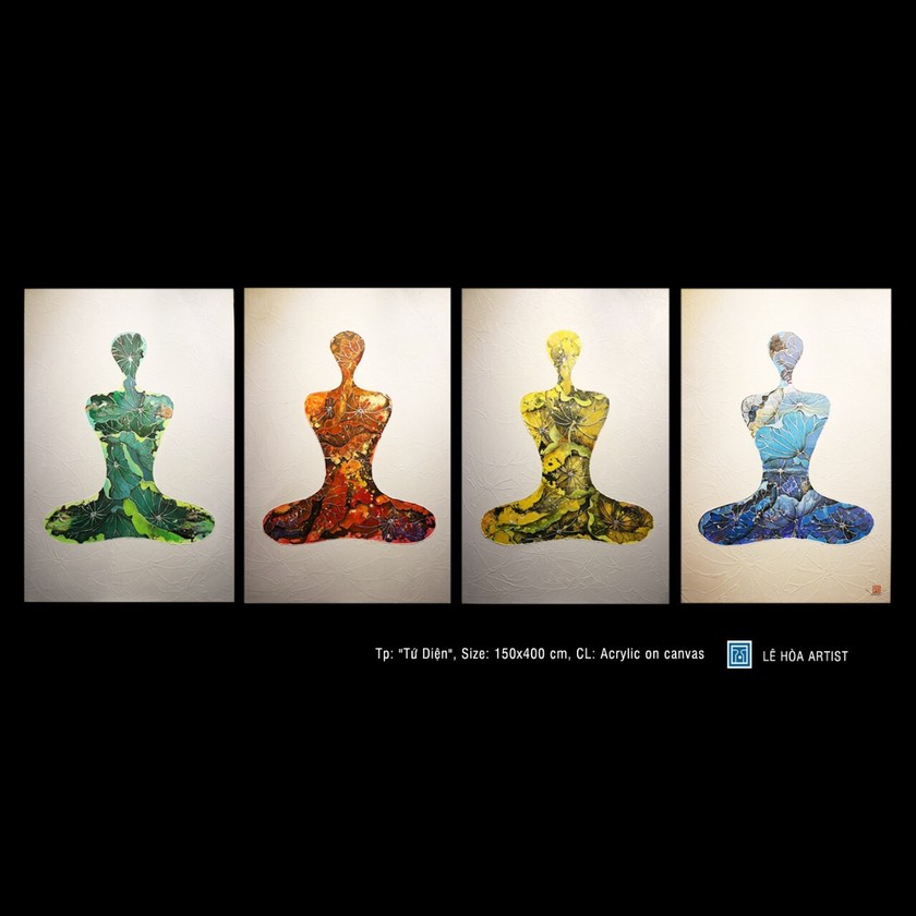 Cuộc triển lãm tranh Solo Art exhibition Lê Hoà chuyên đề “Lotus” với các bức vẽ về Sen đã tạo nên một sự khác biệt khi vẽ về Sen