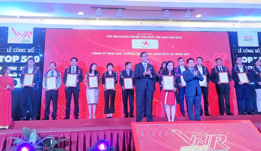 Tập đoàn CEO được vinh danh trong Top 500 doanh nghiệp tư nhân lớn nhất Việt Nam