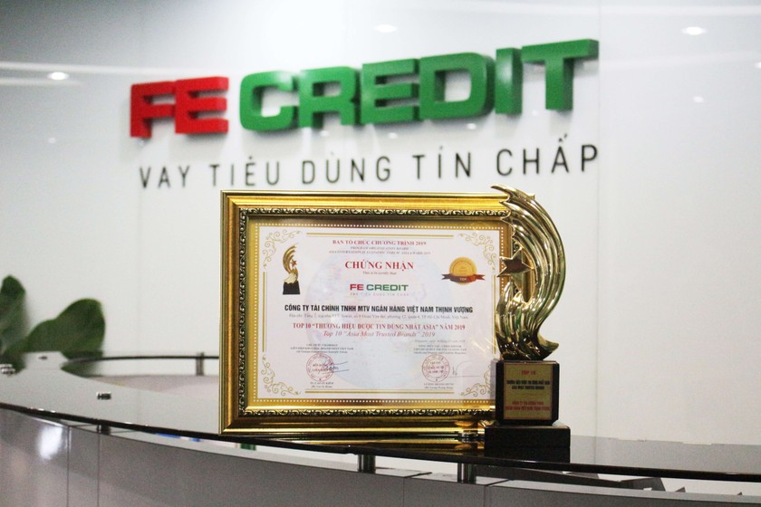 FE CREDIT được vinh danh “Top 10 thương hiệu được tin dùng nhất Châu Á” tại Diễn đàn kinh tế Quốc tế ASIA 2019