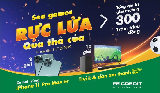 Seagame rực lửa, quà thả cửa