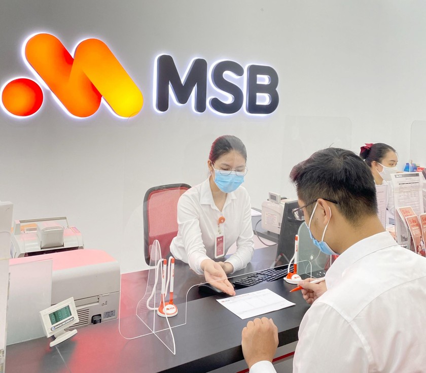 Ở mảng dịch vụ, MSB tiếp tục thúc đẩy các hoạt động giao dịch trực tuyến trong giai đoạn giãn cách xã hội ở nhiều địa phương.