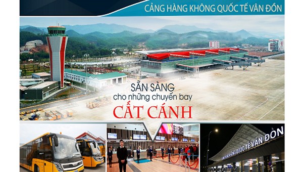 Sân bay Vân Đồn sẽ mở lại các đường bay thương mại từ 4/5