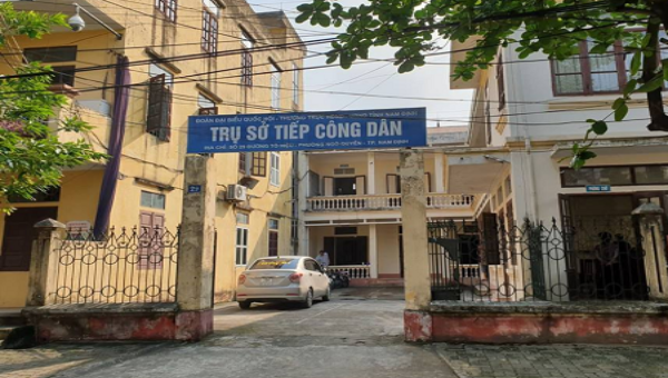 Trụ sở tiếp công dân tỉnh Nam Định