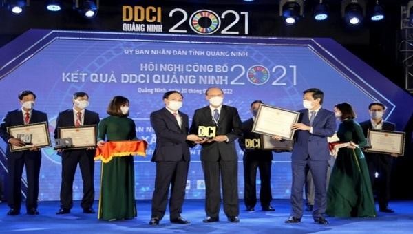 TX Quảng Yên vươn lên đứng đầu DDCI Quảng Ninh 2021 khối các huyện, thị xã, thành phố.