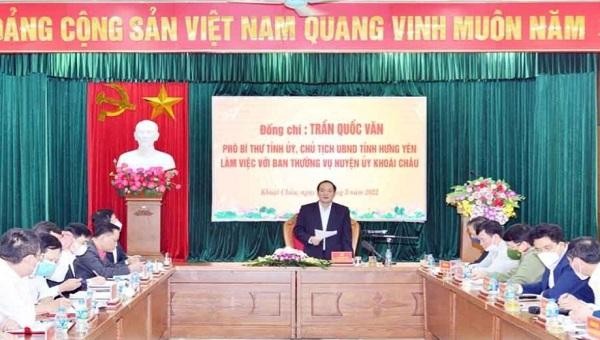 Quang cảnh buổi làm việc