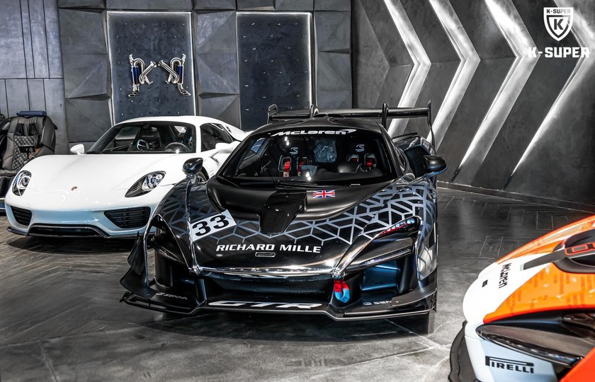 McLaren Senna GTR tại showroom của Phan Công Khanh 