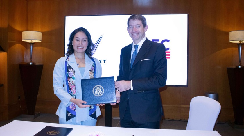 Tập đoàn tài chính phát triển quốc tế Mỹ ký ý định thư tài trợ 500 triệu USD cho VinFast.