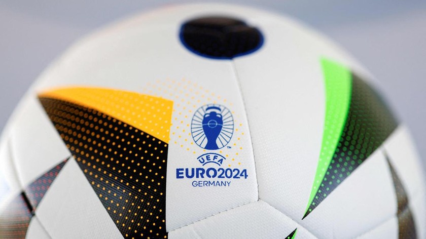 Công nghệ đặc biệt của quả bóng Euro 2024. (Ảnh: AFP)