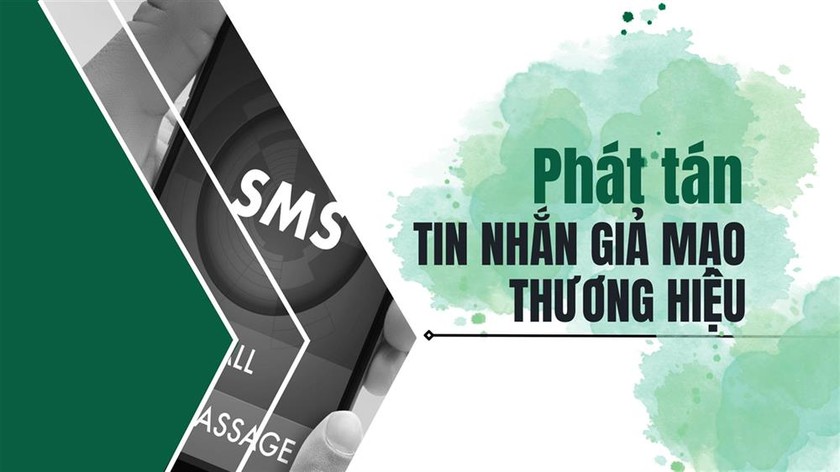 Cẩm nang nhận biết và phòng tránh lừa đảo phát tán SMS Brandname giả mạo (Ảnh: Bộ Công an) 