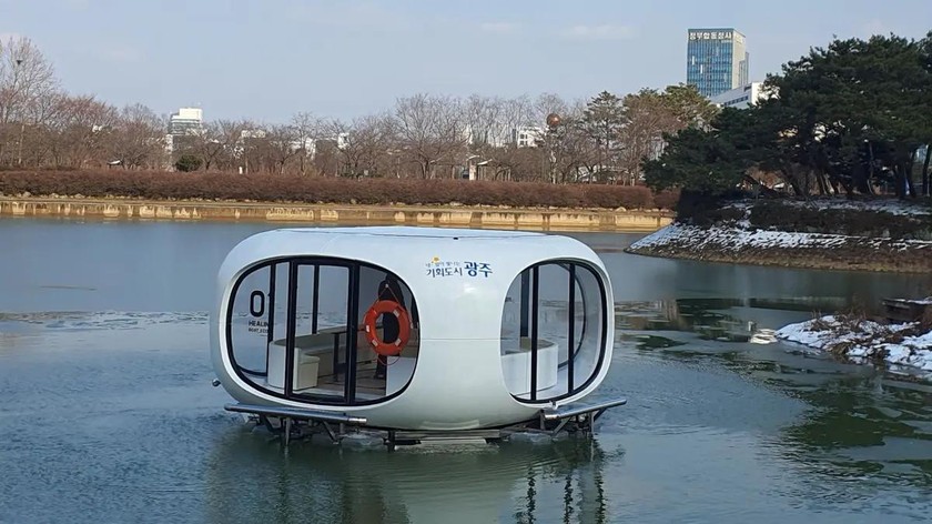 Healing Boat Ecopeace. (Ảnh: interestingengineering.com)