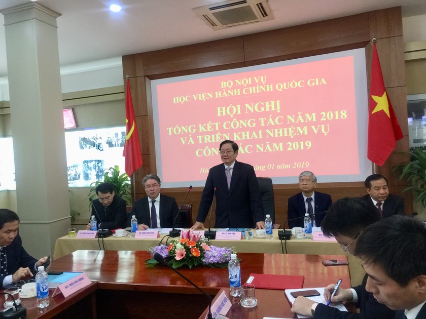 Năm 2018 là năm "lột xác" của Học viện Hành chính Quốc gia