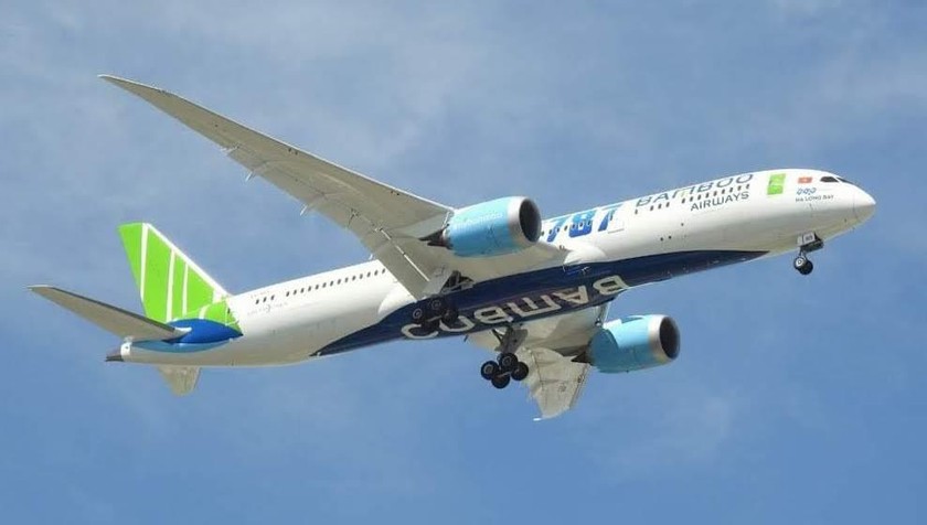 Máy bay Boeing 787-9 Dreamliner của Bamboo Airways  