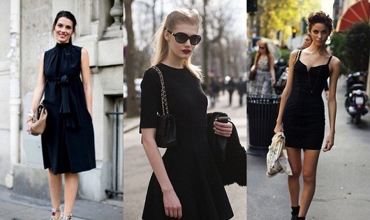 Một chiếc váy đen nhỏ (little black dress) mang vẻ đẹp bất tận theo thời gian.