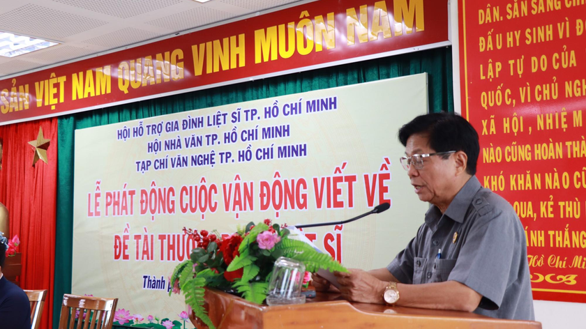 Phát động cuộc thi viết về đề tài Thương binh, Liệt sĩ