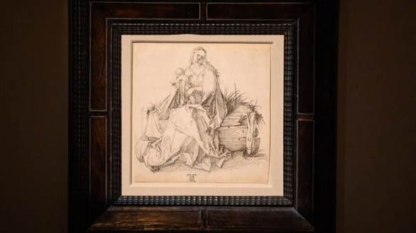 Bức tranh được cho là tác phẩm của danh họa Albrecht Durer - Ảnh: NYT