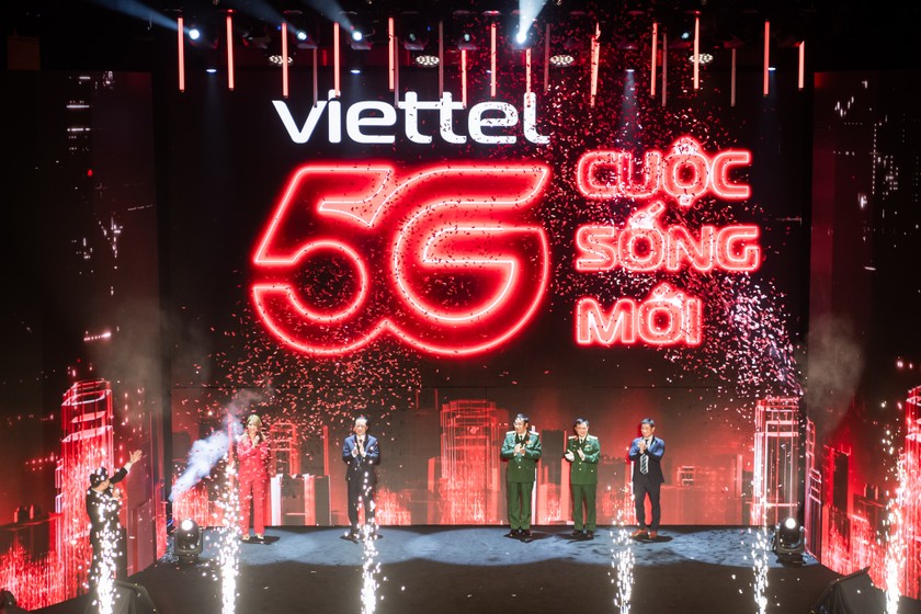 Tập đoàn Công nghiệp - Viễn thông Quân đội (Viettel) chính thức khai trương mạng 5G, đồng thời kỷ niệm 20 năm Viettel kinh doanh dịch vụ di động