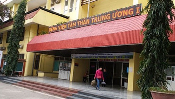 Bệnh viện Tâm thần Trung ương 1.