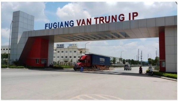 KCN Vân Trung là một trong những nơi bùng phát dịch Covid-19 đầu tiên tại Bắc Giang đợt này. Ảnh: BG.