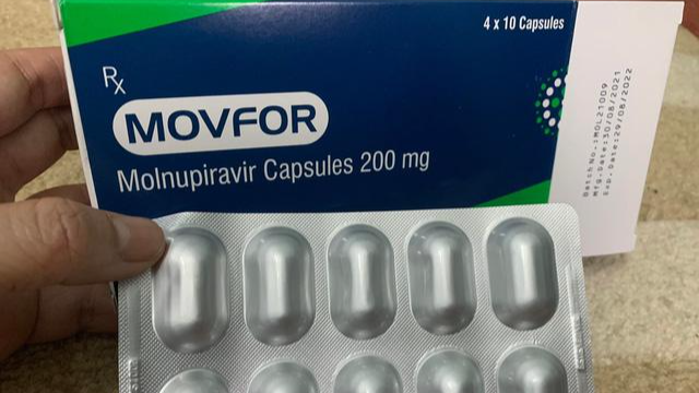 Thuốc Molnupiravir. Ảnh: VGP/Hiền Minh