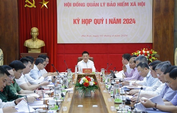 Kỳ quý I/2024 của Hội đồng quản lý BHXH.