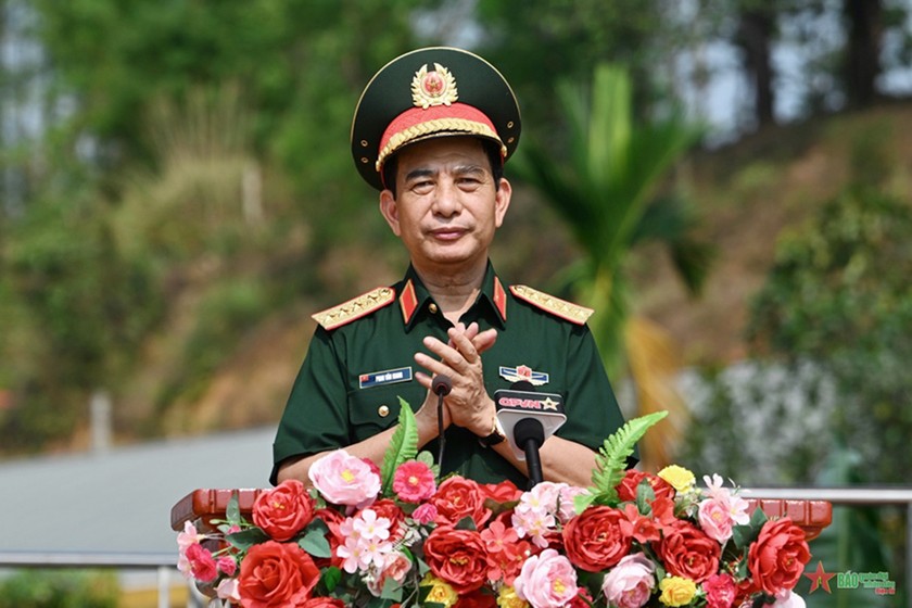 Đại tướng Phan Văn Giang. Ảnh: Báo Quân đội Nhân dân