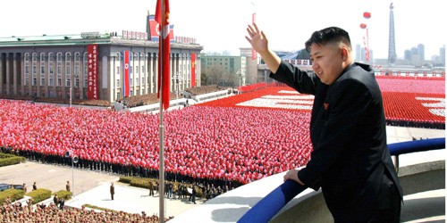 Nhà lãnh đạo Triều Tiên Kim Jong-un.