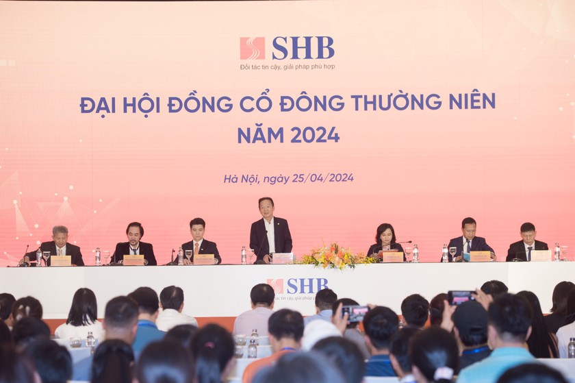 SHB tăng tốc chuyển đổi, lợi nhuận quý I cao 'kỷ lục', mục tiêu 2024 tăng 22% và chia cổ tức 18%