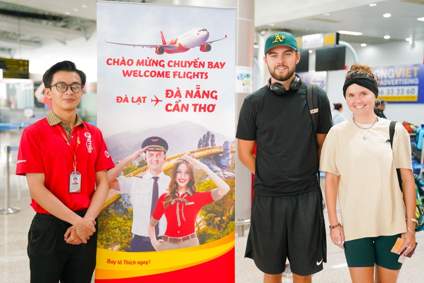 Vietjet mở lại loạt đường bay kết nối Đà Lạt - Cần Thơ, Đà Lạt - Đà Nẵng và Đà Nẵng - Phú Quốc