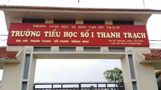 Trường học nơi cô giáo H. đang công tác. Ảnh: CTV