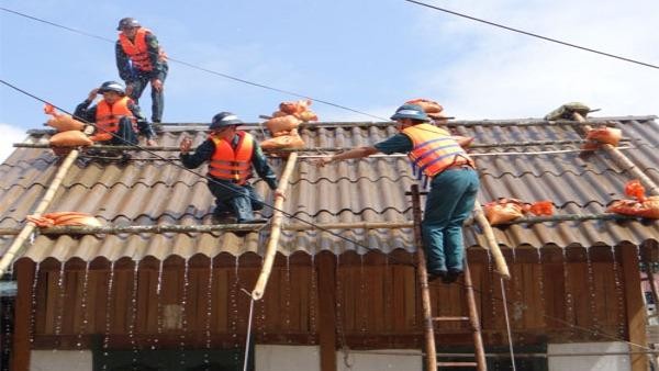 Các địa phương chủ động ứng phó với bão số 13. Ảnh minh hoạ: danang.gov.vn