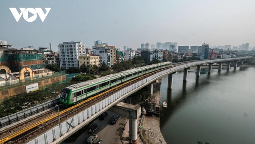 Đoàn tàu Dự án đường sắt Cát Linh - Hà Đông sẽ vận hành thử trong vòng 20 ngày.