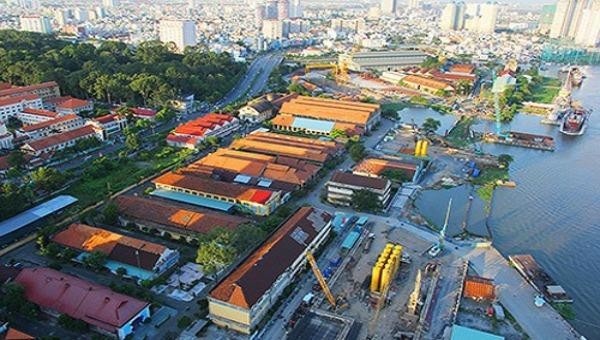 Ba Son là xưởng đóng tàu lâu đời của TP HCM. Ảnh: Pháp luật TP HCM.