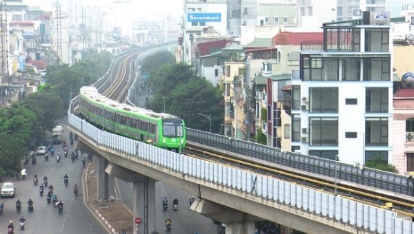 Đường sắt Cát Linh-Hà Đông đã nhiều lẫn lỗi hẹn với người dânThủ đô về ngày được đưa vào vận hành thương mại. Ảnh: VTV