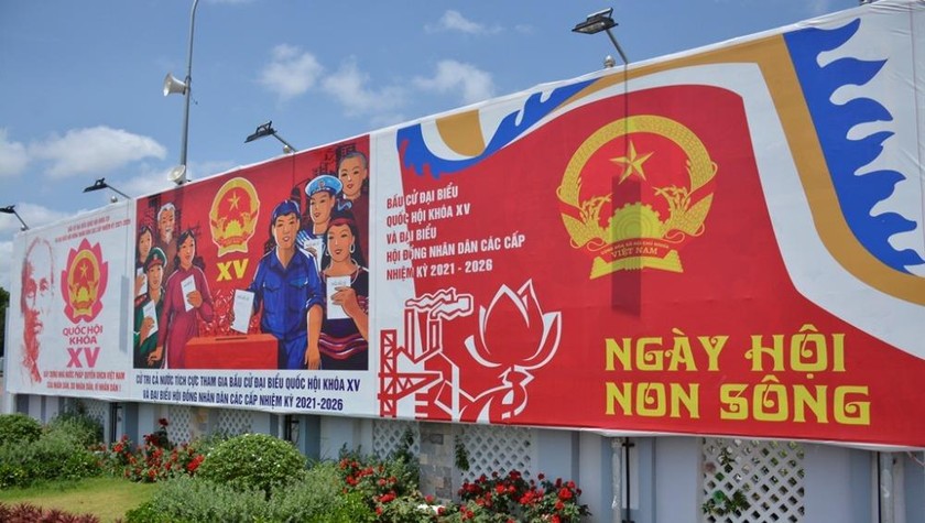 Các đại phương chuẩn bị chu đáo cho cuộc bầu cử đại biểu Quốc hội khóa XV và đại biểu HĐND các cấp nhiệm kỳ 2021 – 2026. Ảnh: vanphong.camau.gov.vn