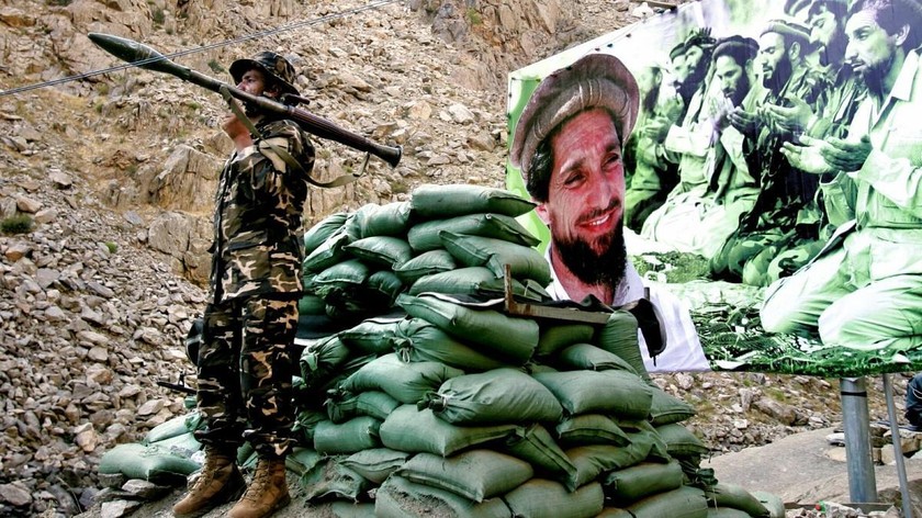 Lực lượng kháng chiến chống Taliban tại Panjshir.