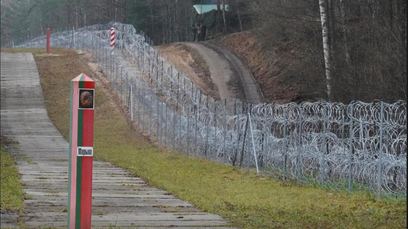 Quang cảnh biên giới Ba Lan - Belarus gần Kapciamiestis, Lithuania. Ảnh: Reuters (chụp ngày 26/11/2021)