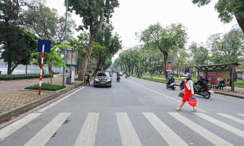 Đường Trần Nhân Tông - Ảnh: Hanoimoi