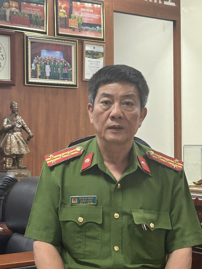 Đại tá Vũ Minh Hùng. (Ảnh: PV)