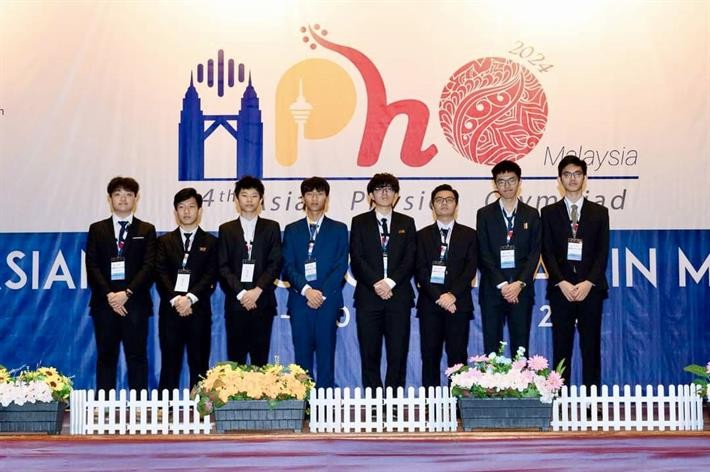8 học sinh đội tuyển quốc gia Việt Nam tham dự Olympic Vật lí châu Á năm 2024.