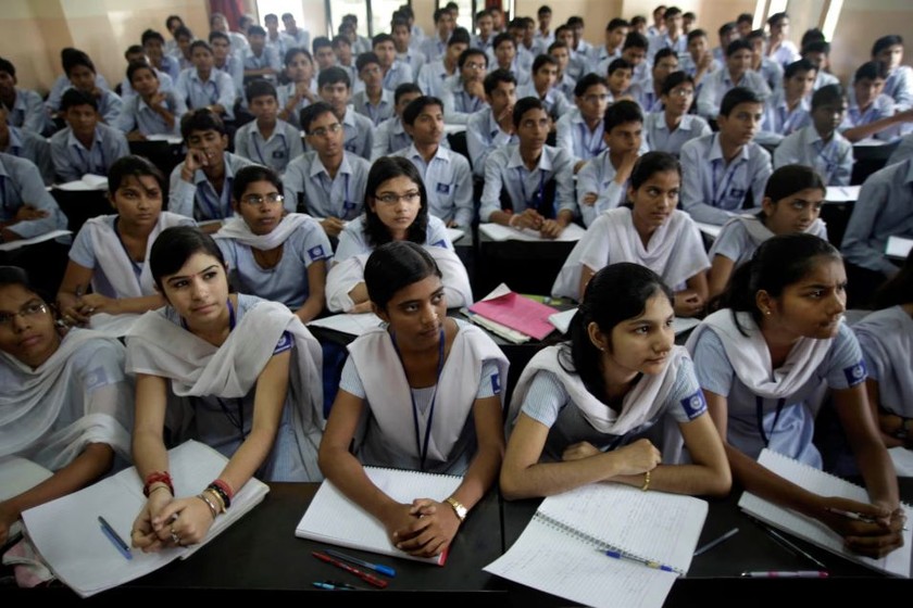 Hàng trăm nghìn học sinh đến Kota, Ấn Độ hàng năm để luyện thi đại học. (Ảnh: AP)