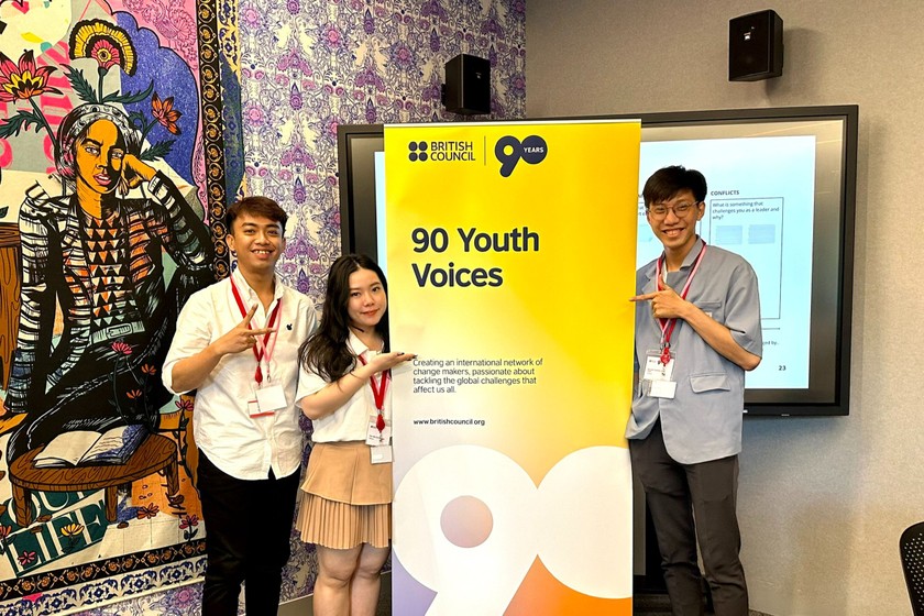 Những người trẻ Việt Nam tham gia Mạng lưới Kết nối Thanh niên toàn cầu. (Nguồn: BC)