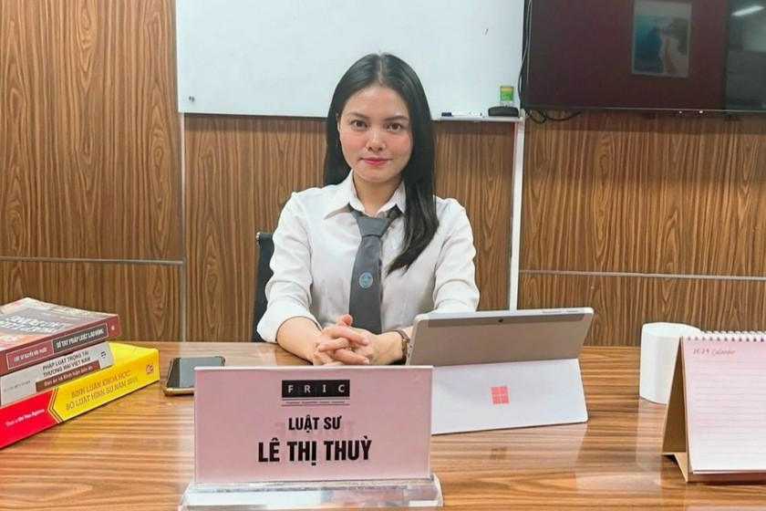 Luật sư Lê Thuỳ.