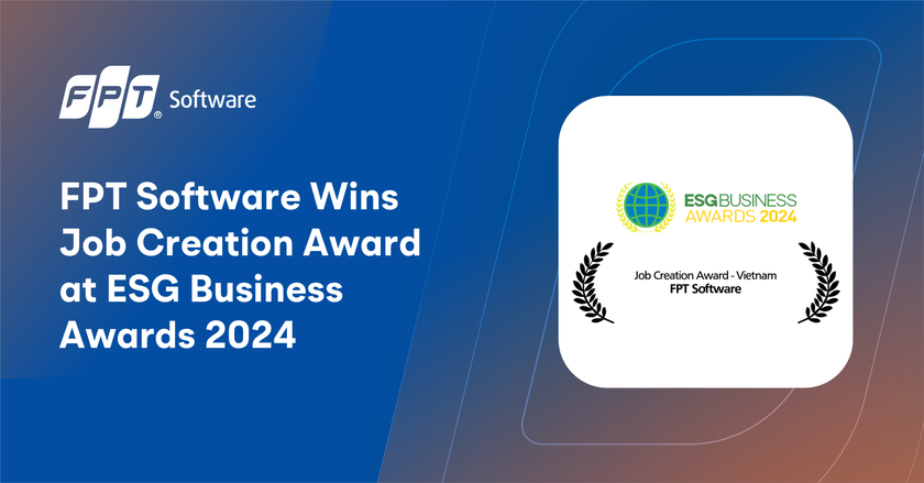 FPT Software giành giải Kiến tạo việc làm tại ESG Business Awards 2024 ảnh 1